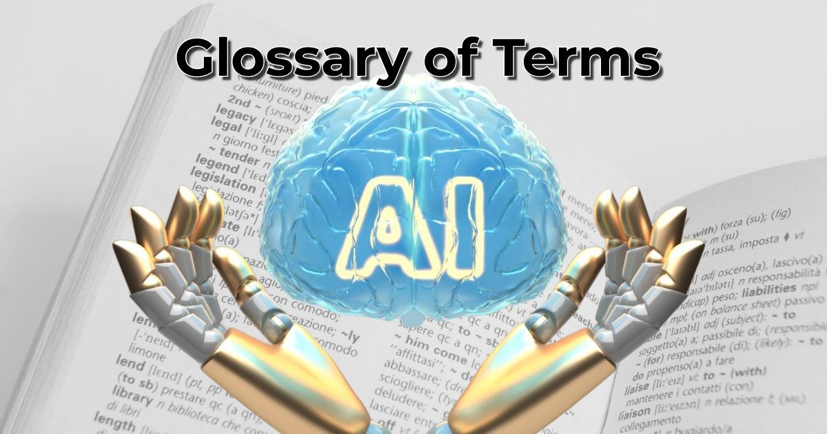 Text in Image: Glossary Of Terms